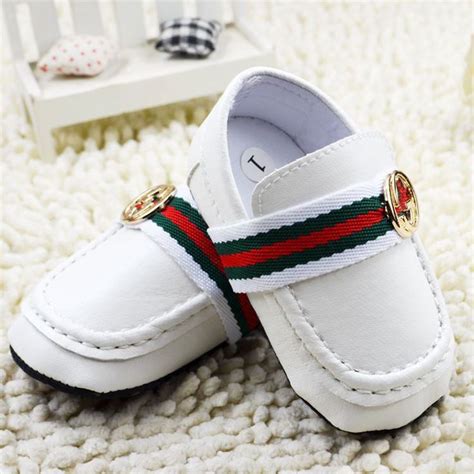 white gucci baby shoes|baby gucci clothes for cheap.